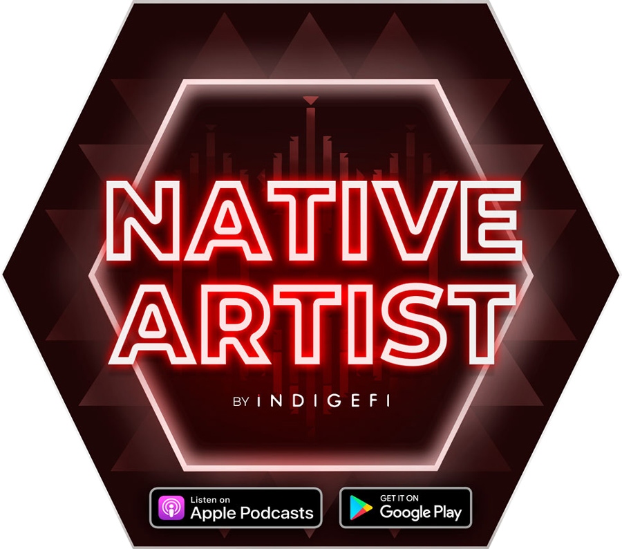Native Artist podcast logo