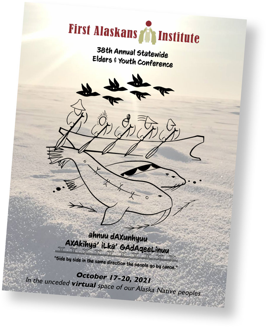 First Alaskans Institute's 38th Annual Statewide Elders & Youth Conference event program