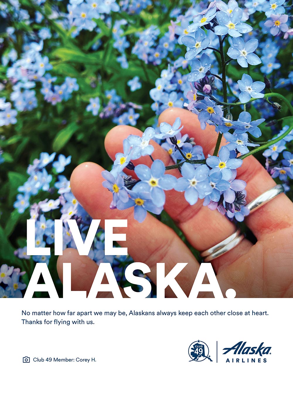 Alaska Airlines Advertisement